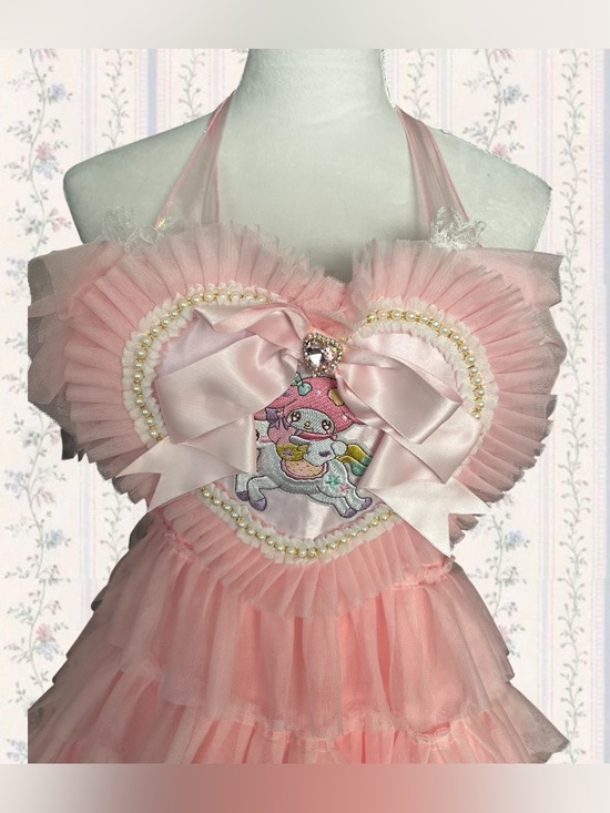Sanrio Dresses & Skirts - Sanrio My Melody Heart Accent dress
